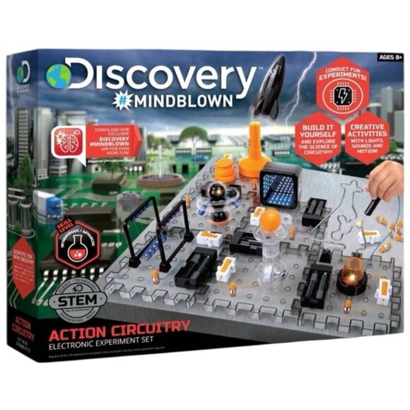 Discovery MINDBLOWN Action Circuitry Electronic Experiment STEM Kit Science set - Picture 5 of 10